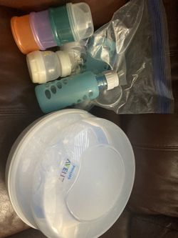 Philips Bottle Sterilizer And Dr Brown Glass Bottle