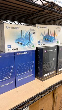 VSee Box V6 Max V See Box V6 Plus Superbox S7 Max Super Box S6 Max - Smart TV Streaming