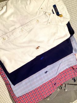 XL Ralph Lauren $35 EACH ONE!!!! impeccable condition. El portal area pick up