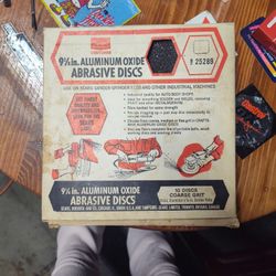 *MUST GO* ALUMINUM OXIDE ABRASIVE DISCS*