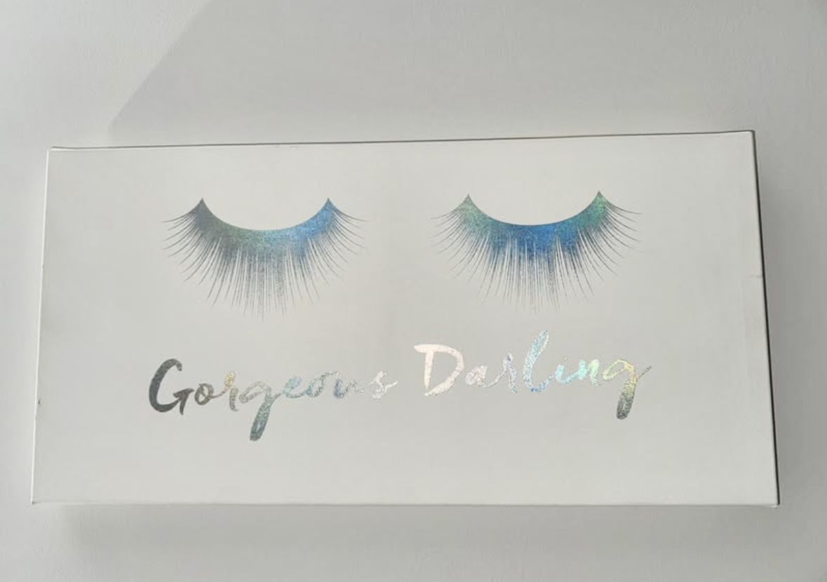 “Gorgeous Darling” Canvas Painting in Silver