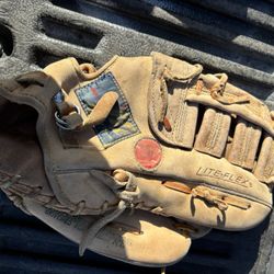 Baseball Glove 14 Inches And Softball, Bat And Little League Bat