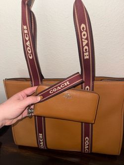 Coach Tote & matching wallet
