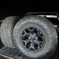 Ram Trx Stock 18s And Nittos 35s 