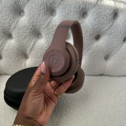 Brown Headphones 