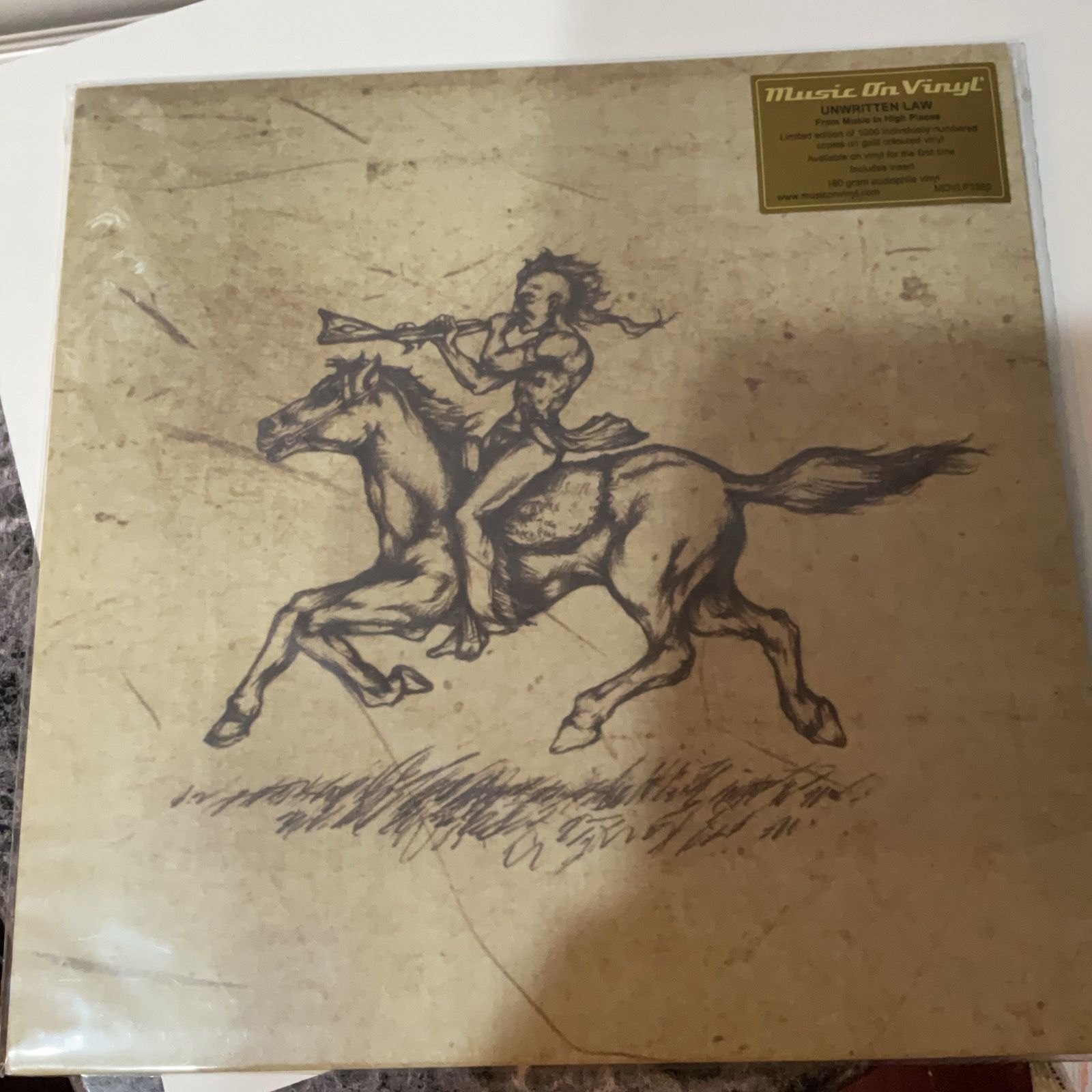 From Music In High Places Limited 180 Gold Record Vinyl By Unwritten Law