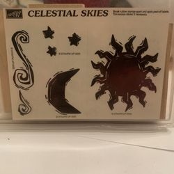 Stampin’Up  Celestial Skies. Unused