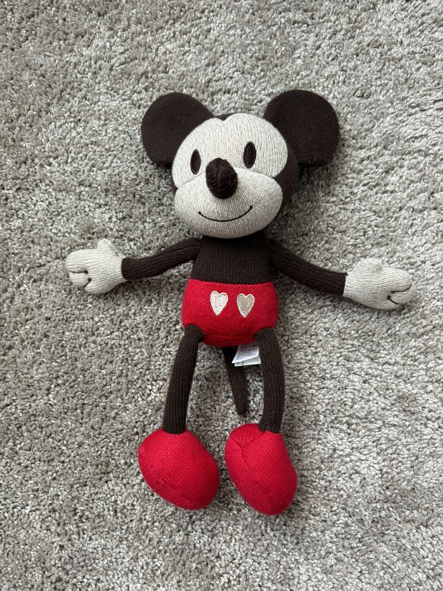 Mickey Valentine - Disney Stuffed Animal