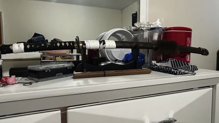 Japanese katana and tanto