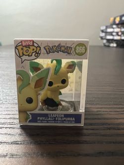 BITTY Leafeon Pokemon 1-Inch Funko Pop #866 Pokémon Eveee Evolution Nintendo Plant Animation Games