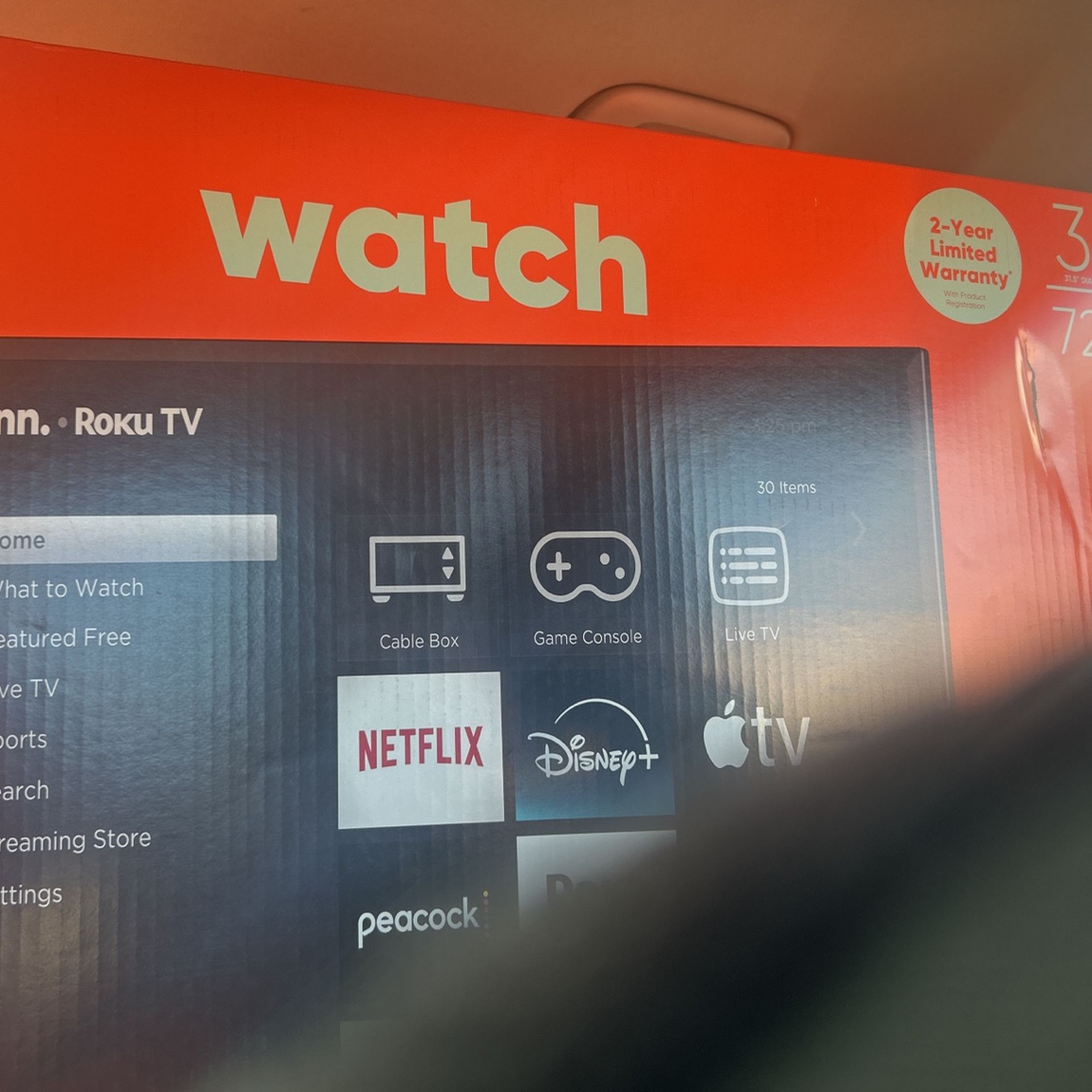 32 In tv