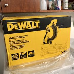 Dewalt 10” Miter Saw