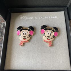 DISNEY X BAUBLEBAR MINNIE EARRINGS MINNIE MOUSE EARRING DISNEY EARRINGS NEW CHRISTMAS MINNIE