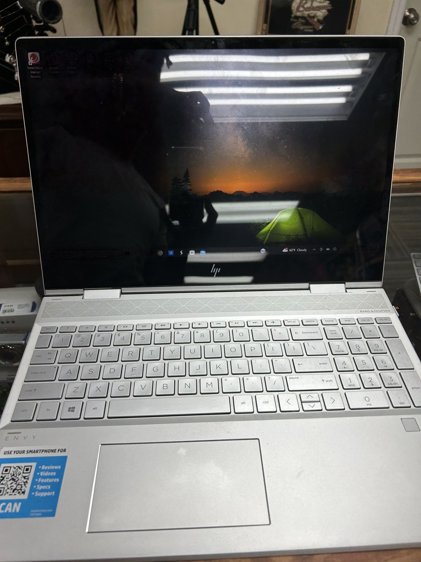 Hp Envy x 360 2-in 1 Laptop 15t-ew100, 15.6