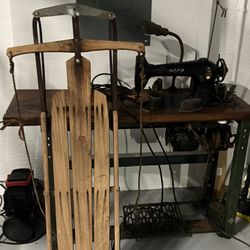 Vintage Radio Flyer Sled 