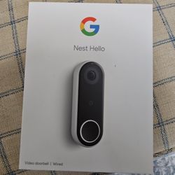 Nest Hello - Video Doorbell - Wired