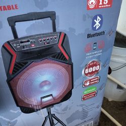 15 Inch Bluetooth Speaker New