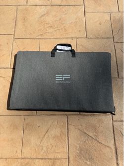 EcoFlow 220W Bifacial Portable Solar Panel w/ Carry Case