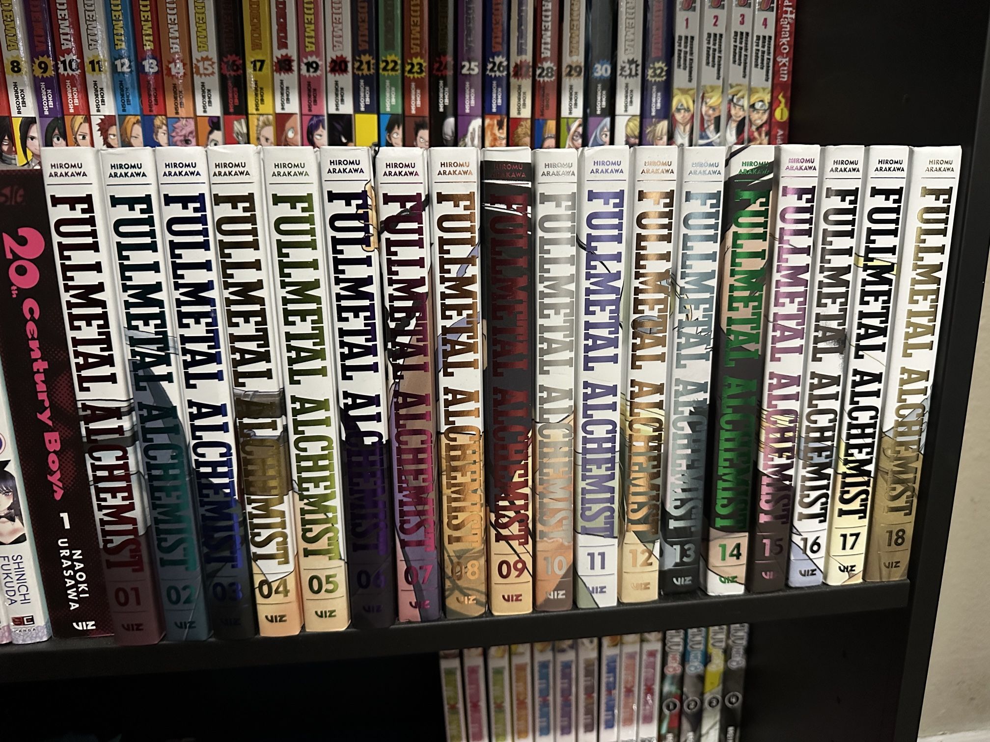 Fullmetal Alchemist Manga Hardcover Full Set 1-18