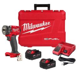 Milwaukee 2854-22R M18 FUEL™ 3/8 " Compact Impact Wrench w/ Friction Ring Kit