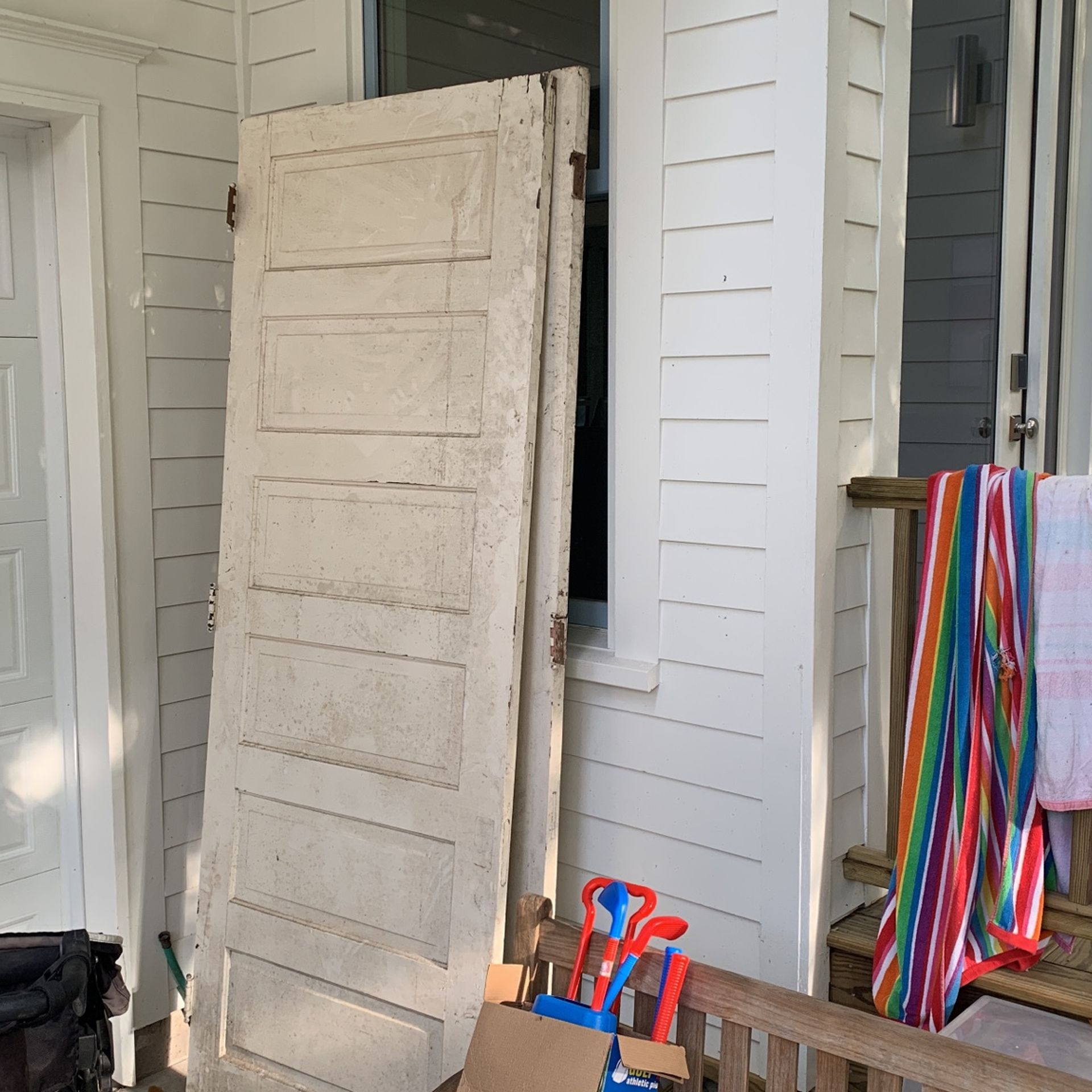 3’ X 8’ Double Antique Wood Doors