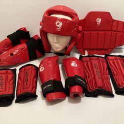 Lot of Century Taekwondo MMA Pads Helmet Sparring Gear Youth Large