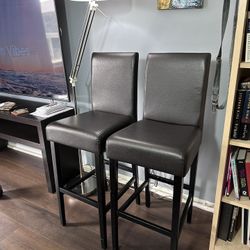 2 Barstools 29.5” High