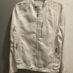 Zara men’s White Jacket Size Small