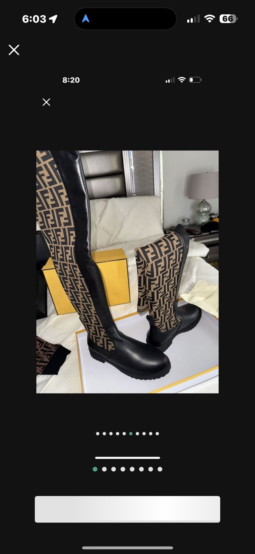Fendi Boots And Dress