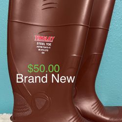 Tingley Steel Toe Work Boot / Brown Size 9 In Facebook In San Benito 