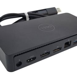 Dell D6000 Universal Docking Station. Enables Connection Up 3 Screens