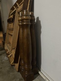 Moving sale Wood High Top Table must go