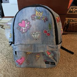 SpaceJunk Brand Denimy style backpack