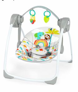 Portable baby swing