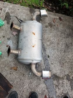 2009-2020 nissan 370z muffler exhaust