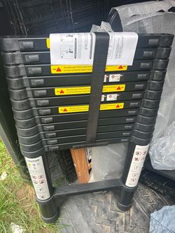 12.5ft telescoping ladder