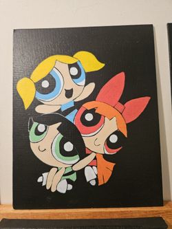 Handmade Powerpuff Girls Art 