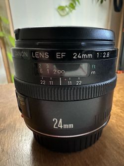 Canon EF 24mm 2.8 lens