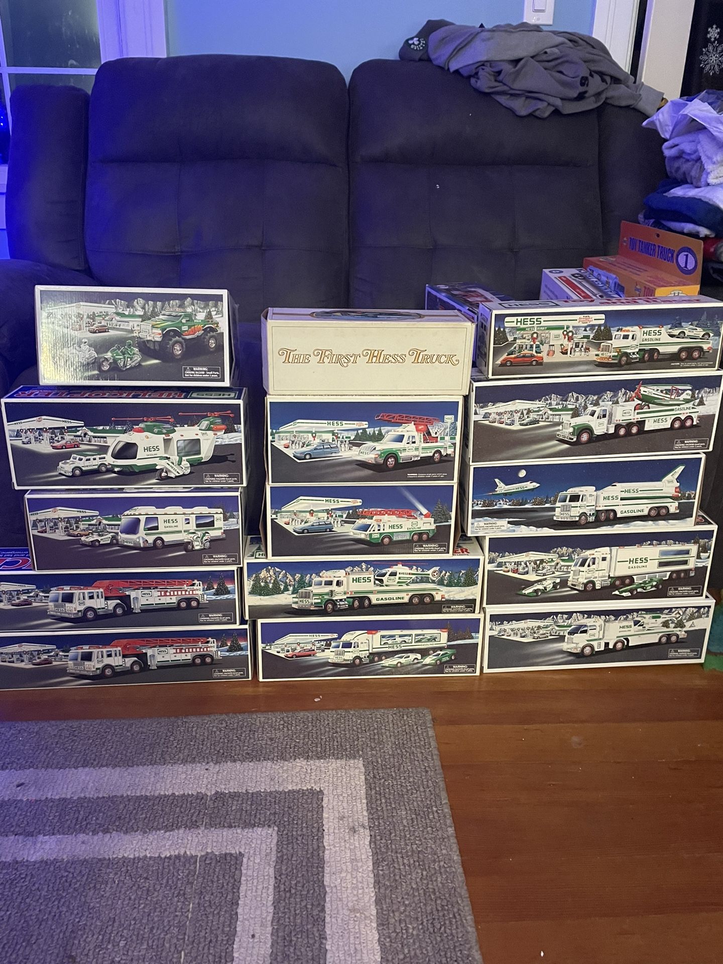 Vintage Hess Truck Toy Collection !!