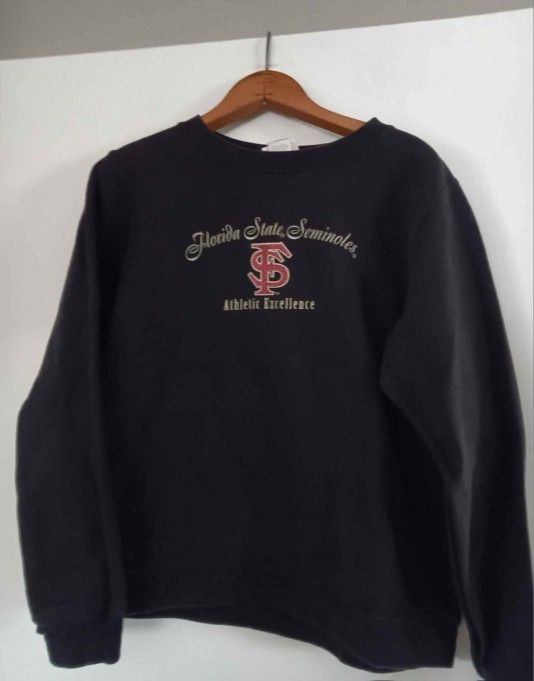 Vintage 90s Florida State Seminoles Womens Sweatshirt Size Medium 