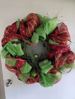 Adorno Para Puerta Navideño