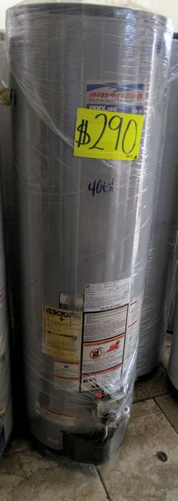 AMERICAN 40 GL WATER HEATER 💦