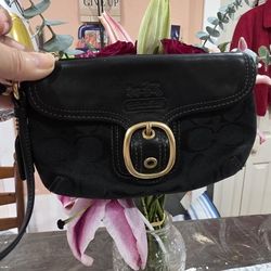 Vintage Small Coach Wristlet 
