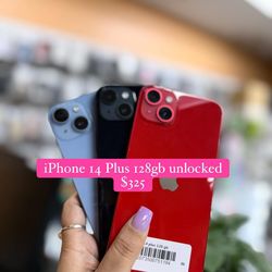 Sale: iPhone 14 Plus 128gb unlocked color available