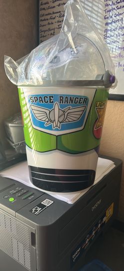 Buzz light year popcorn bucket