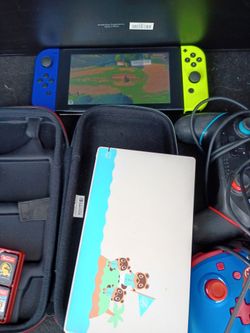 Nintendo switch bundle and games