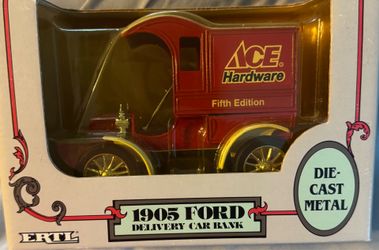 Ace hardware fifth Edition. 1905 delivery car bank