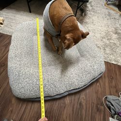 Costco Dog Bed. Washable with a Zipper