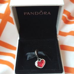 Pandora Red Heart Mother Charm-Still Available