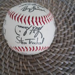 Chicago Cubs Facsimile Autographed Baseball